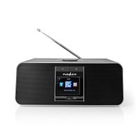 Nedis RDIN5005BK Internetradio 42 W Dab+ Fm Bluetooth® Afstandsbediening Zwart/zilver - thumbnail