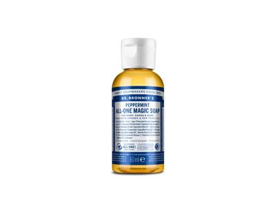 Dr. Bronner&apos;s Vloeibare zeep - pure castile - pepermunt - 60 ml