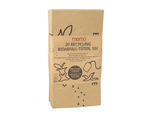 Memo Gft zakken recycling papier 10l