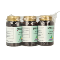 SNP Spirulina 500mg puur aktief 2 + 1 270 Capsules