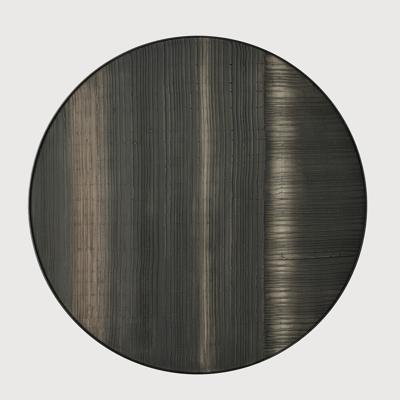 Ethnicraft Rond Wandpaneel 'Layered Clay' 61cm