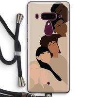 Sweet creatures: HTC U12+ Transparant Hoesje met koord