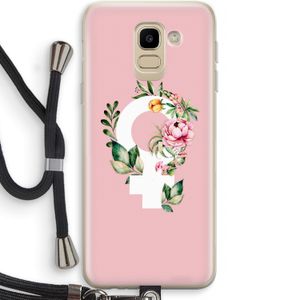 Venus: Samsung Galaxy J6 (2018) Transparant Hoesje met koord