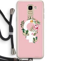 Venus: Samsung Galaxy J6 (2018) Transparant Hoesje met koord