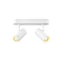 SLV OpbouwspotNoblo wit 2-lichts 3000K - 1008710