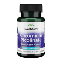 Chromium Picolinaat 200mcg | Swanson | 100ct