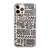 Marrakech print: iPhone 13 Pro Max Transparant Hoesje