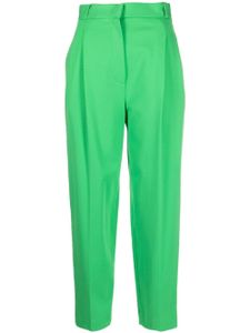 Harris Wharf London pantalon fuselé à plis - Vert