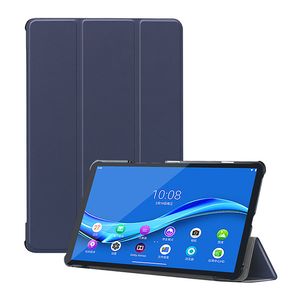 3-Vouw sleepcover hoes - Lenovo Tab M10 FHD Plus (x606F) - Blauw