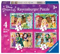 Ravensburger puzzel 12-16-20-24 stukjes disney princess wees wie je wilt zijn