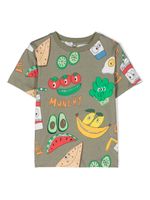 Stella McCartney Kids t-shirt en coton à imprimé graphique - Vert