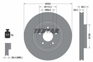 Remschijf 92281803