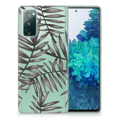 Samsung Galaxy S20 FE | TPU Case | Leaves Grey
