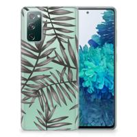 Samsung Galaxy S20 FE | TPU Case | Leaves Grey