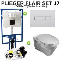 Plieger Flair Compact Saval set17 Wit