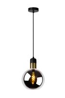 Lucide Julius hanglamp 20cm 1x E27 zwart - thumbnail