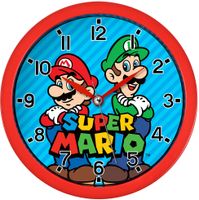 Super Mario - Wall Clock (round) Super Mario - Wall Clock (round)