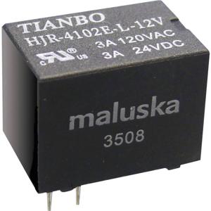 Tianbo Electronics HJR4102E-L-5VDC-S-Z Printrelais 5 V/DC 5 A 1x wisselcontact 1 stuk(s)