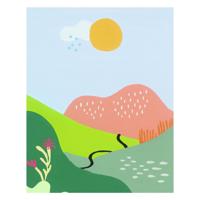Ravensburger Creart schilderen op nummer - in the mountains