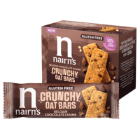 Crunchy oat bars chocolate Belgian glutenvrij 160 Gram
