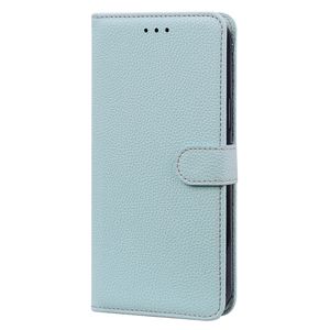 Samsung Galaxy A71 hoesje - Bookcase - Koord - Pasjeshouder - Portemonnee - Camerabescherming - Kunstleer - Lichtgrijs