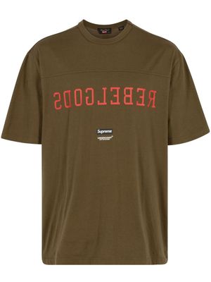 Supreme t-shirt Undercover Football 'Olive' - Vert