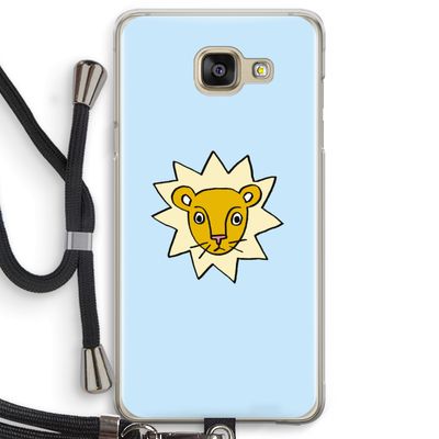 Kleine leeuw: Samsung Galaxy A5 (2016) Transparant Hoesje met koord