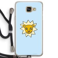 Kleine leeuw: Samsung Galaxy A5 (2016) Transparant Hoesje met koord