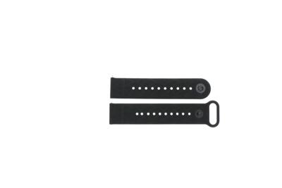 Horlogeband Smartwatch Michael Kors MKT5118 Rubber Zwart 20mm