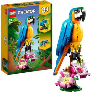 Creator 3-in-1 - Exotische papegaai Constructiespeelgoed