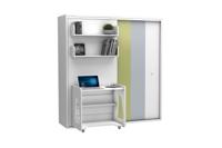 Eenpersoons opklapbed Studio 90 x 190 cm - Koudschuim matras HR60 - tot 120 KG