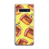 Hamburger: Samsung Galaxy S10 4G Transparant Hoesje