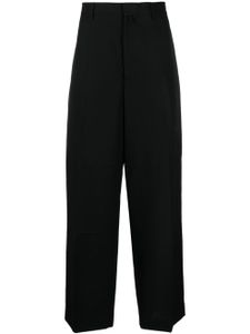 AMBUSH pantalon de costume en laine à coupe ample - Noir