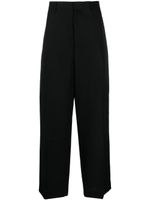 AMBUSH pantalon de costume en laine à coupe ample - Noir