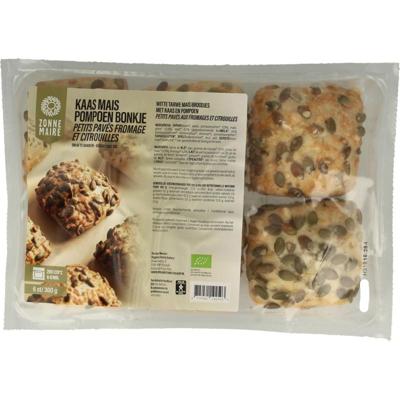 Zonnemaire Kaas mais broodje pompoenpit bio
