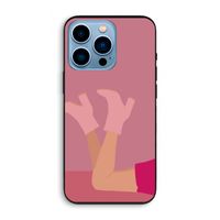 Pink boots: iPhone 13 Pro Biologisch afbreekbaar hoesje