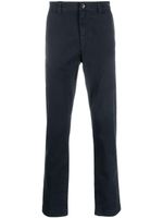 Woolrich pantalon chino en coton à coupe droite - Bleu - thumbnail