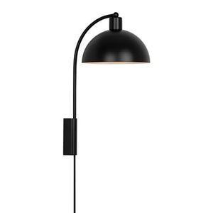 Nordlux Ellen Wandlamp - Ø 20 cm - Zwart