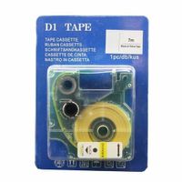 alternatief - compatible label voor Dymo 45018 geel 12mmX7m