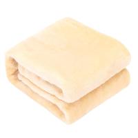 Nobleza Deken voor huisdieren - Beige microvezel - Maat L - 100x160 cm