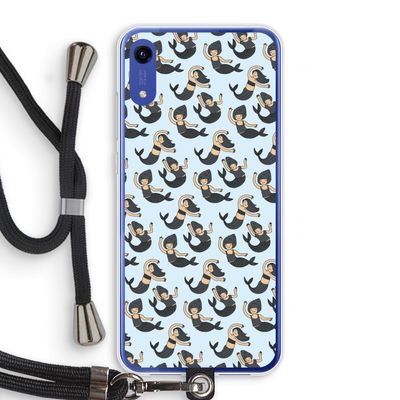 Zeemeermin: Honor Play 8A Transparant Hoesje met koord