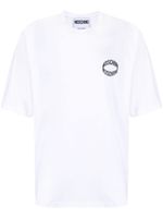 Moschino t-shirt en coton à logo embossé - Blanc - thumbnail