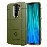 Voor Xiaomi Redmi Note8 Pro volledige dekking schokbestendig TPU case (Army Green)