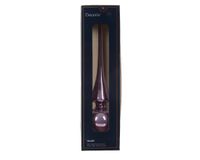 Piek glas d6h26 cm kristal lila I kerst - Decoris