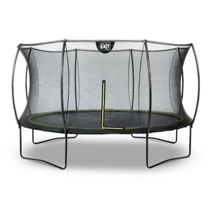 Exit Silhouette trampoline met net - Ø 366 cm - Zwart