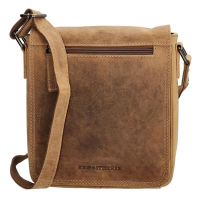 Hide & Stitches Messenger Bag Schoudertas Idaho Bruin