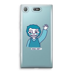 Zwaai: Sony Xperia XZ1 Compact Transparant Hoesje