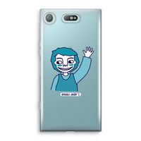 Zwaai: Sony Xperia XZ1 Compact Transparant Hoesje Zwaai: Sony Xperia XZ1 Compact Transparant Hoesje