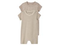 lupilu 2 baby pyjama&apos;s (Bruin, 62/68)