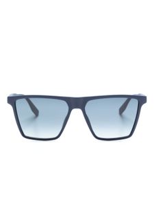 Karl Lagerfeld lunettes de soleil à monture rectangulaire - Bleu